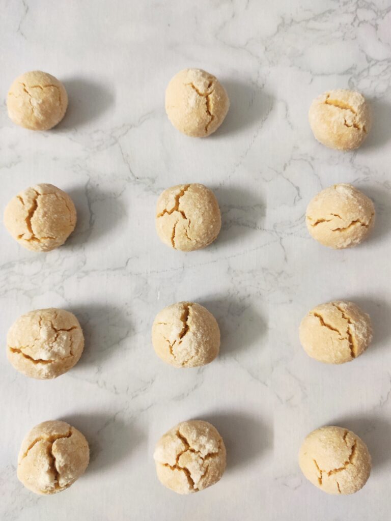 sugar peanut butter balls