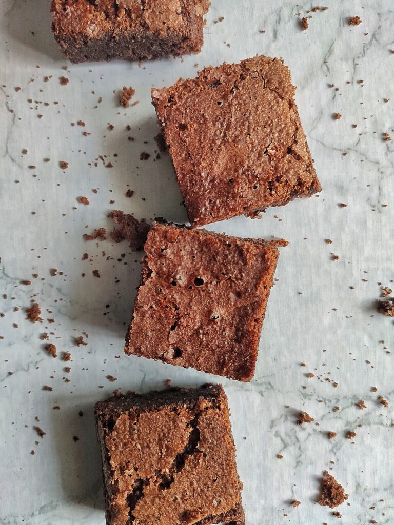 Double chocolate brownie