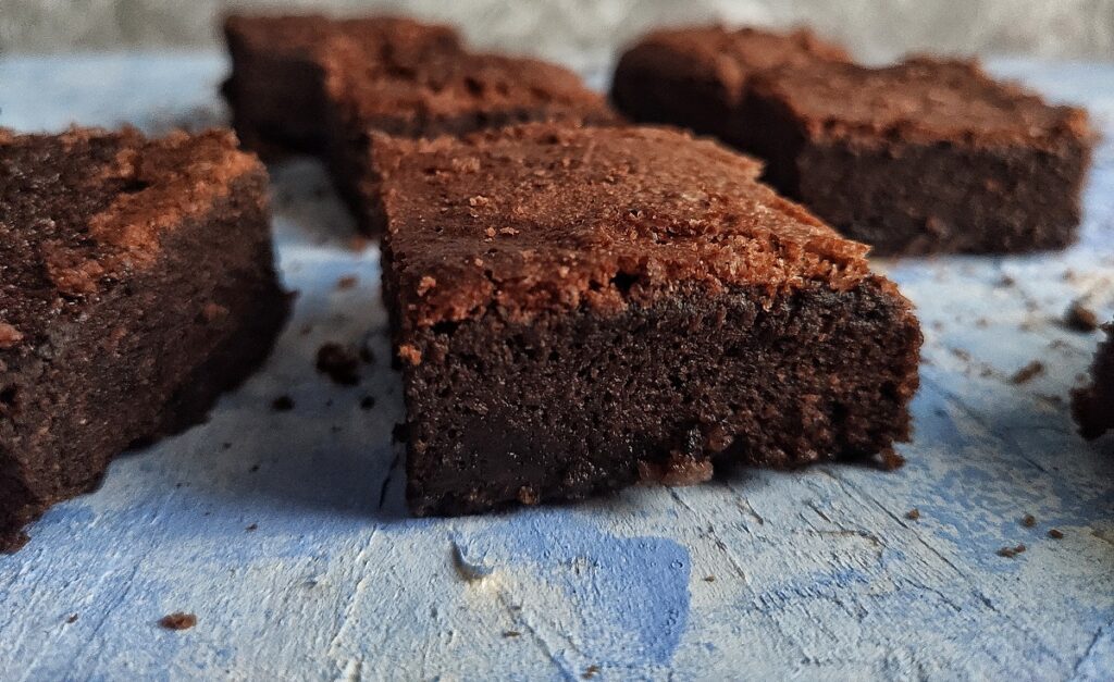 Double chocolate brownie