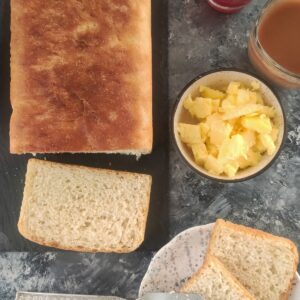 white bread loaf