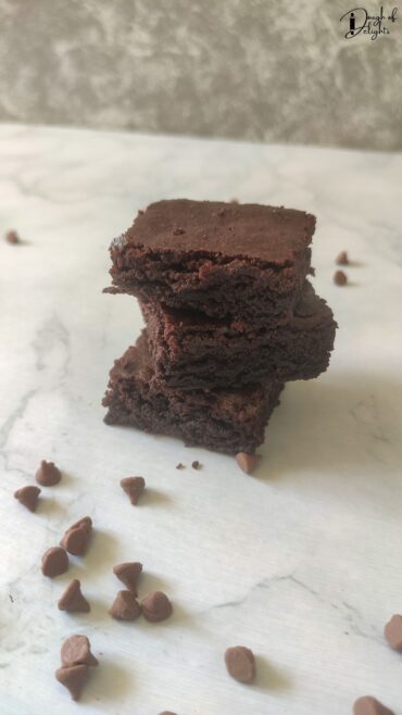 Brownie Made With Cocoa Powder