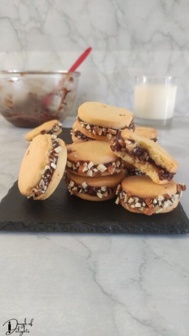 Chocolate Ganache Sandwich Cookies