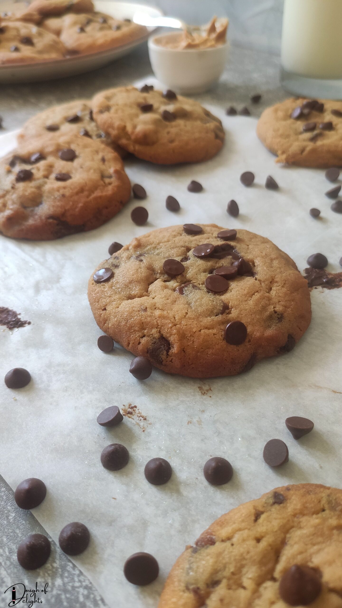 Peanut Butter Chocolate Chip Cookies