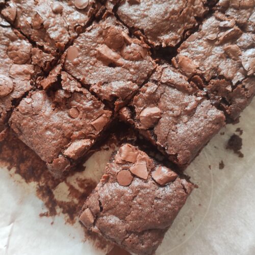 Double Chocolate Banana Brownies