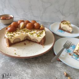 Gulab jamun Cheesecake