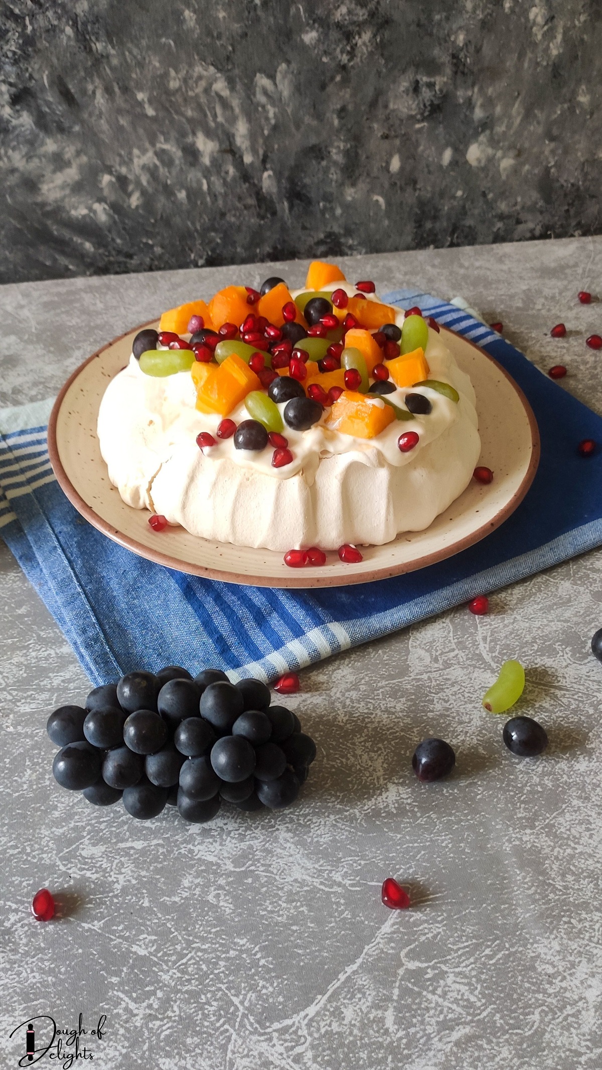 Mixed Fruit Pavlova