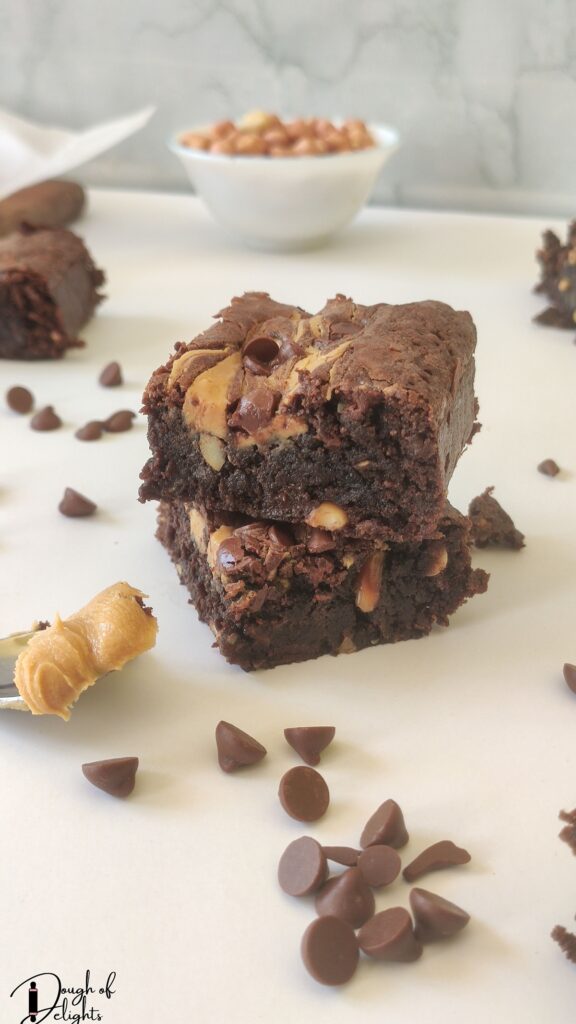 Peanut Butter Brownies