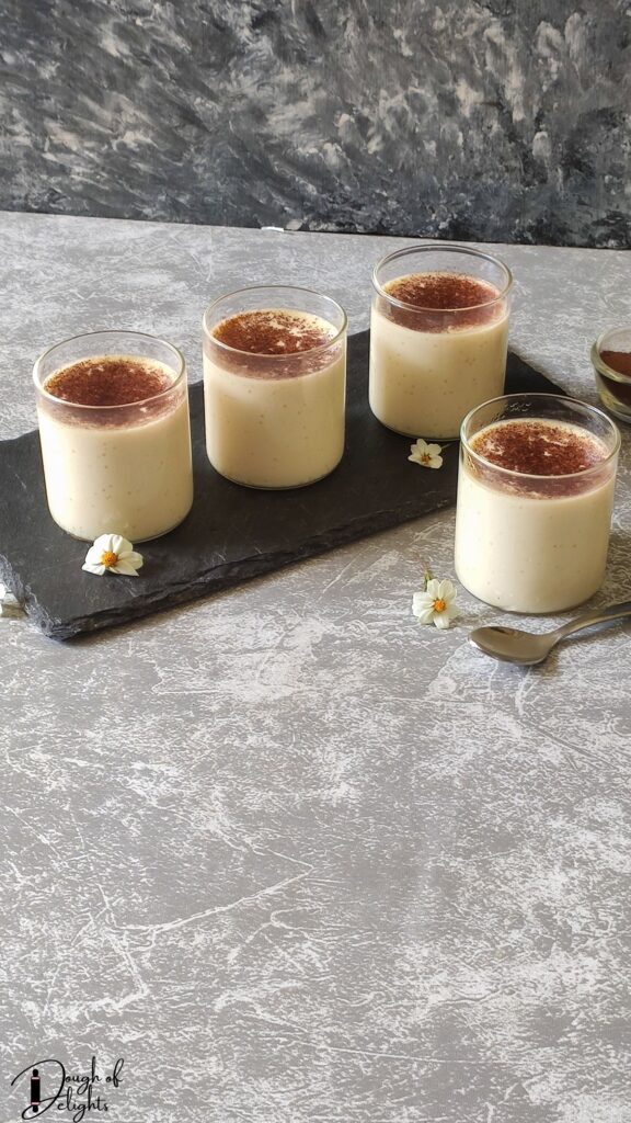 vanilla custard pudding