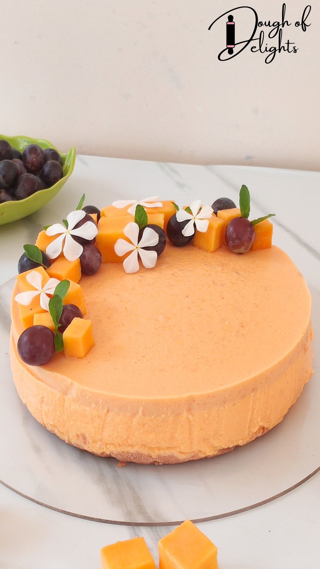 Mango No-bake Cheesecake