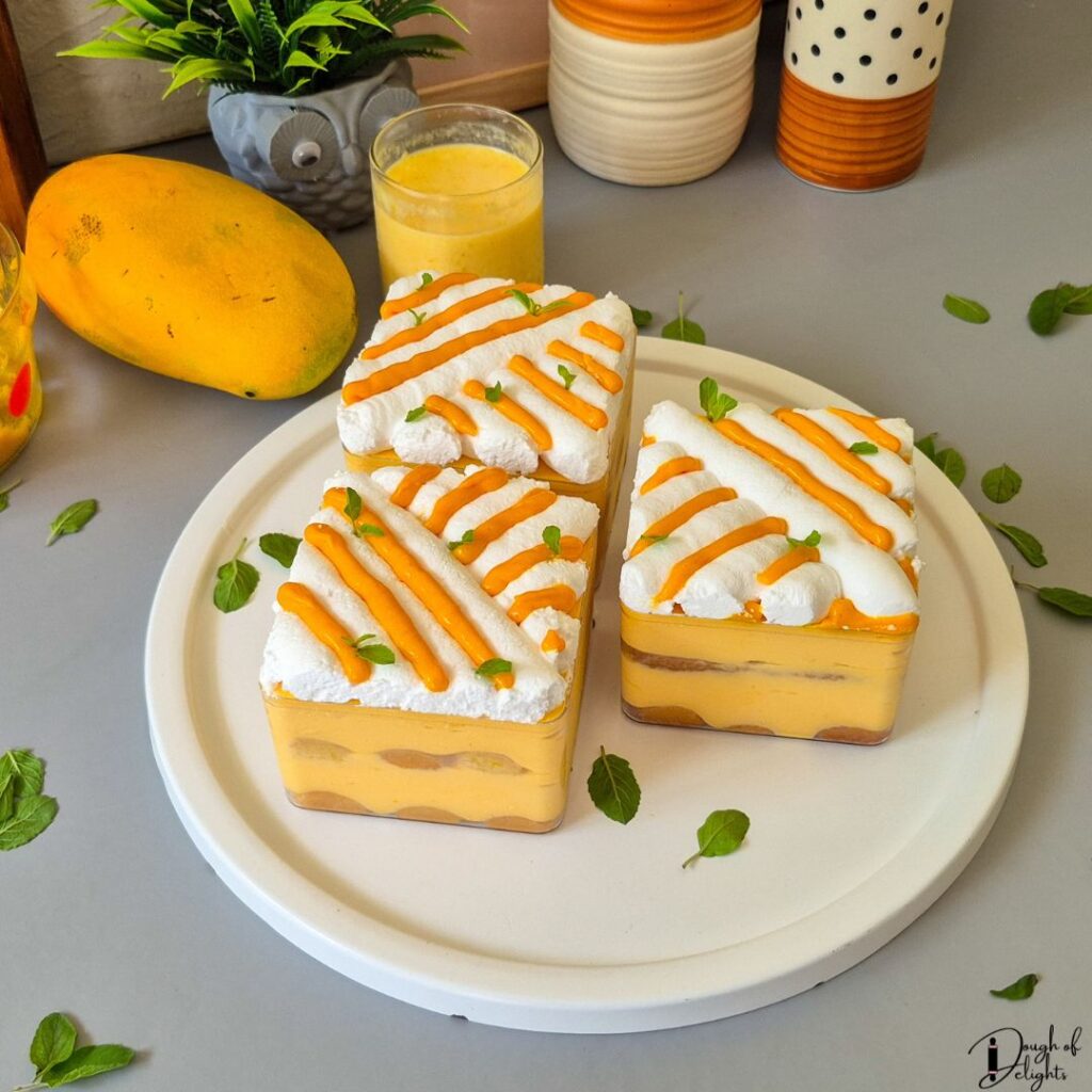 mango flavoured tiramisu